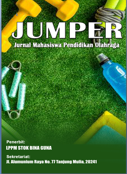 					View Vol. 7 No. 1 (2026): Jumper: Jurnal Mahasiswa Pendidikan Olahraga
				